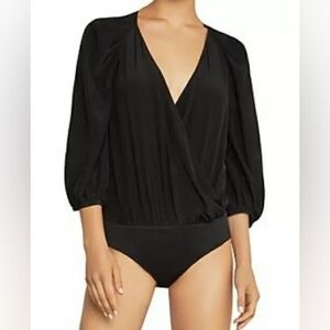BCBG Silk Bodysuit